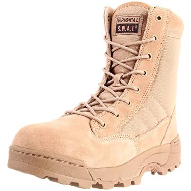 Imagem de Original S.W.A.T. Bota tática masculina clássica de 22,8 cm para caça, Bronzeado, 7.5