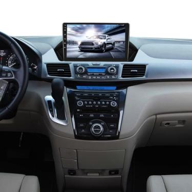 Imagem de SIXTOP [8 núcleos 6 + 128 G] estéreo para carro Android para Honda Odyssey 2010-2017 sem fio Carplay Android Auto 9 polegadas IPS tela sensível ao toque Bluetooth 5.0 GPS DSP 32EQ 59UI FM/RDS 59UI