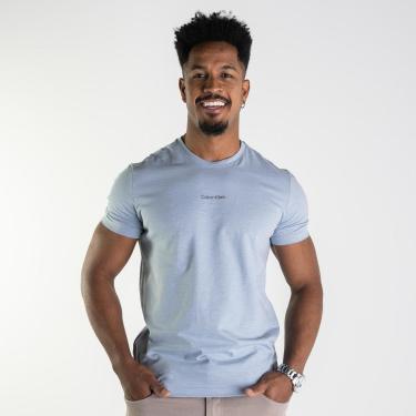 Imagem de Camiseta Calvin Klein Flamê Azul Claro-Masculino
