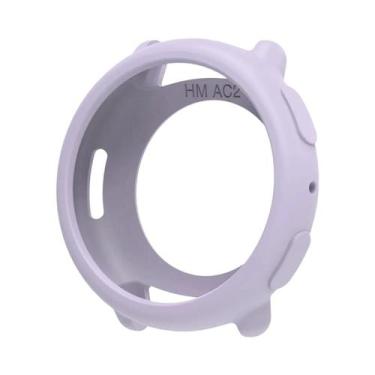 Imagem de Capa protetora de relógio de silicone para Amazfit Active2 TPU meio pa