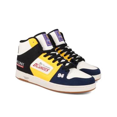 Imagem de DC Tênis de skate masculino Manteca 4 Hi Se, Preto/amarelo/chiclete, 44