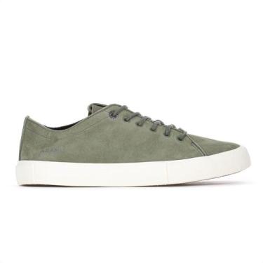 Imagem de Tênis Aramis Easy Sidelong Verde Oliva - Masculino, 44, Verde