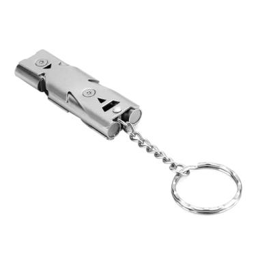 Imagem de Generic Apito de Treinamento Ultrassônico de Pássaros de Metal Som Alto para Treinamento de Passarinho, Apito de Pássaro Portátil Leve para Pombo Papagaio, Metal 4,3" X 0,7" X 0,4", 1 Pacote