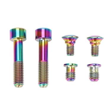 Imagem de aqxreight Kit de Parafusos de Câmbio de Liga Colorida para GX Eagle X9 Xx1 - Parafusos de Fixação de Bicicleta de Montanha Leves