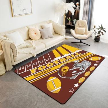 Imagem de Feelyou Tapete de futebol interno para meninos e meninas, 12 x 18 cm, Washington, sala de estar, presentes de futebol americano, para fãs de futebol, mulheres, homens, futebol, cidade, destaque,
