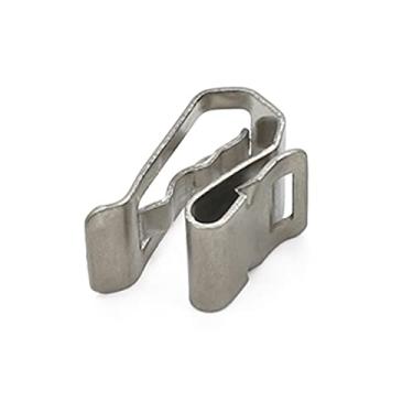 Imagem de Os grampos do cabo do painel solar prendem para a montagem das estruturas do painel solar(100 pieces)