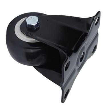 Imagem de Acouto Rodas Fixas de Serviço Com Suporte de Aço Inoxidável e Rodízios Silenciosos de Poliéster para Carrinhos e Móveis
