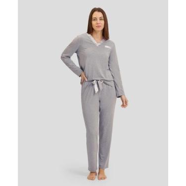 Imagem de Pijama Modal - Lohe, Cinza, XG