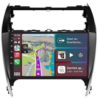 Imagem de Rádio de carro para Toyota Camry 2012-2014: substituição estéreo de 8 núcleos 4 GB + 64 GB Android 14 com carro sem fio CarPlay Android Auto - unidade de cabeça de tela sensível ao toque de 10,2