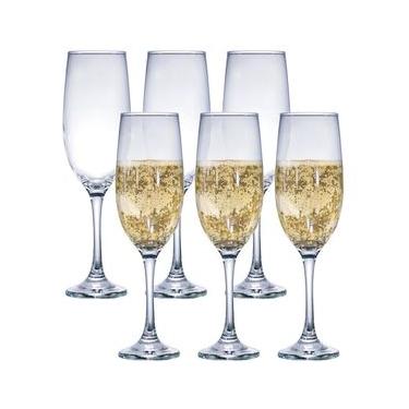 Imagem de Conjunto de Taças para Champanhe Ruvolo One 200 ml – 6 Peças
