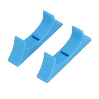 Imagem de ZJchao Suporte de Console Em u, Vertical, Horizontal, 3d, Impresso, Suporte de Resfriamento para Console Em u, Estável, Durável, Material Pegt 79x15x27mm (Azul)