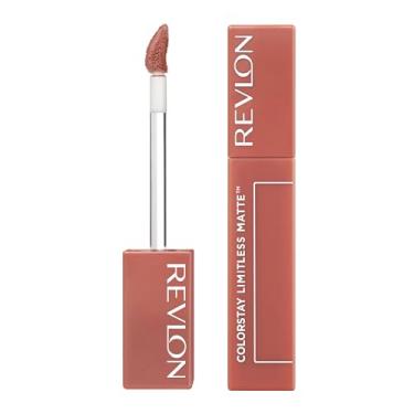 Imagem de REVLON Batom Líquido Matte Colorstay Limitless, Fórmula Vegana, Sem Brilho, Longa Duração, Leve/Confortável, À Prova D'Água, 002 Poster Child, 0,17 Fl Oz