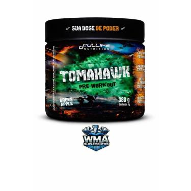 Imagem de PRÉ TREINO TOMAHAWK MAÇÃ VERDE 380g FULLIFE-Unissex