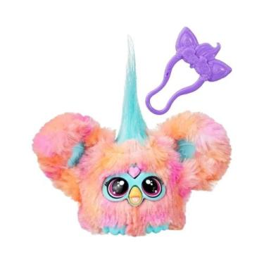 Imagem de Brinquedo Eletrônico Interativo Hasbro Furby DJ Furblets, Pelúcia De C