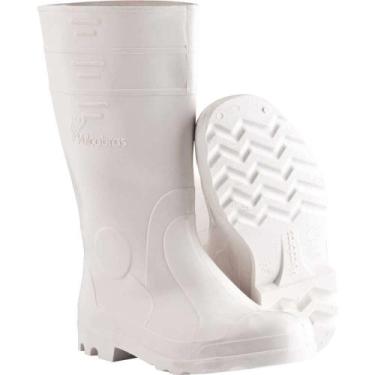 Imagem de Bota de PVC Branca, Cano Longo, com Forro, 39, Vulcabras OstenVonder