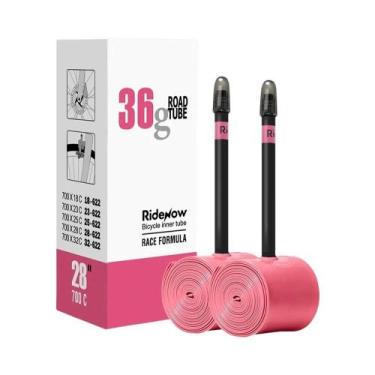 Imagem de Conjunto De Câmaras De Ar Ultraleves Para Bicicleta De Estrada 700x18-