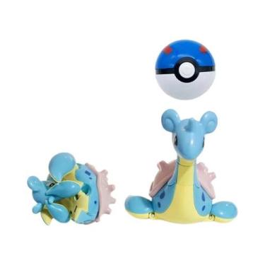 Imagem de Figuras De Anime Pokémon Pikachu Eevee Mewtwo Greninja Pokeball Modelo