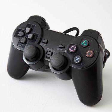 Imagem de Controle Ps2 Com Fio Manete Dualshock Playstation 2 E 1 Analógico Preciso Alta Sensibilidade