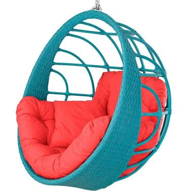 Imagem de Balanço Ninho Suspenso Hungria Azul Turquia/Lisato Vermelho