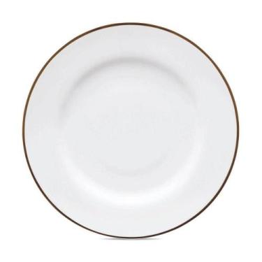 Imagem de Jogo De Pratos Rasos Em Porcelana Flamingo Com 6 Peças 28cm Oxford Sof