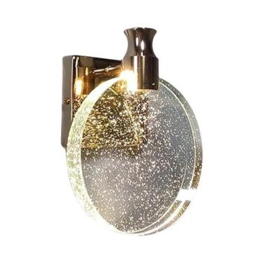Imagem de Luminária De Parede LED Moderna De Cristal Para Quarto, Sala De Estar,