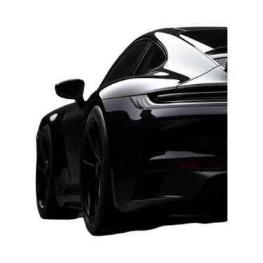 Imagem de Pôster De Arte De Carro Luxuoso Em Preto E Branco, Impressão Em Tela P