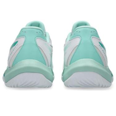 Imagem de Tênis ASICS Gel-Rocket 12 - Feminino - Branco/Verde