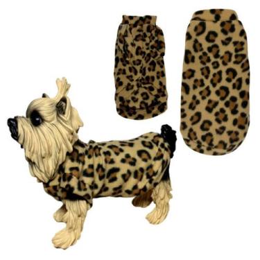 Imagem de Roupa De Inverno Cães E Gatos - Suéter Soft Onça G - Nica pet