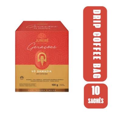 Imagem de Café Especial Jurerê Da Vó Damazia Drip Coffee Bag 100g - Vó Damázia