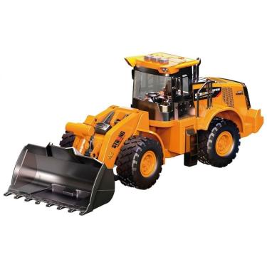 Imagem de Trator Retroescavadeira Infantil Luz e Som - Zippy Toys