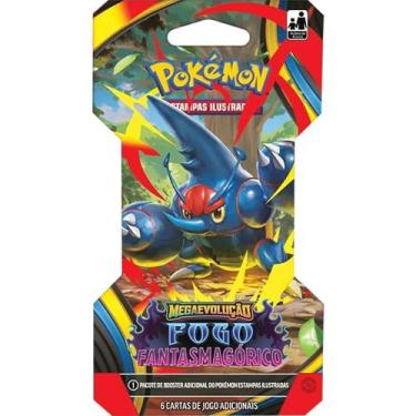 Imagem de Blister Fogo Fantasmagórico Pokemon - Copag 35674