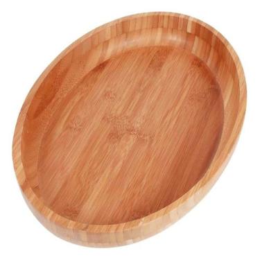 Imagem de Gamela Mor Oval 41x27cm em Bamboo - 003363