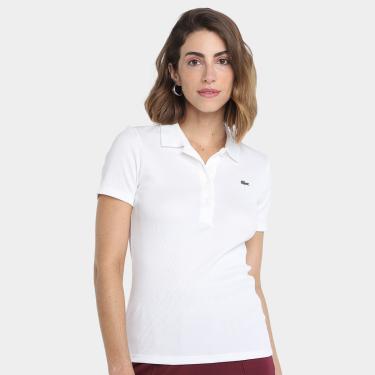 Imagem de Camisa Polo Lacoste Slim Casual Feminina-Feminino