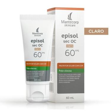 Imagem de Protetor Solar Episol Sec OC Fps 60 Claro 60ml - Mantecorp Skincare, C