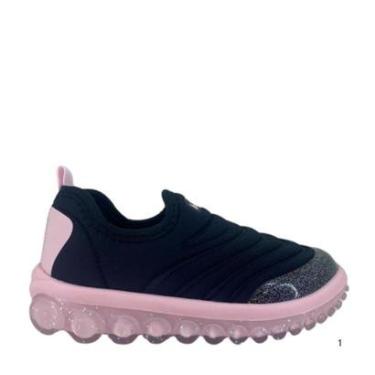 Imagem de TÊNIS BIBI MENINA ROLLER 2.0 PRETO GLITTER-Feminino