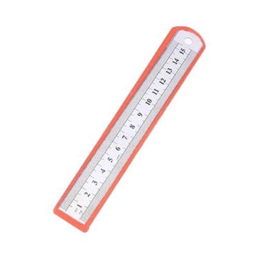 Imagem de Régua De Precisão De Aço Inoxidável Dupla Face De 15-30cm, Ferramenta 