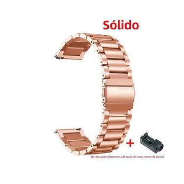 Imagem de Pulseira De Aço Inoxidável De 22mm 20mm Para Amazfit GTR Stratos GTS 4
