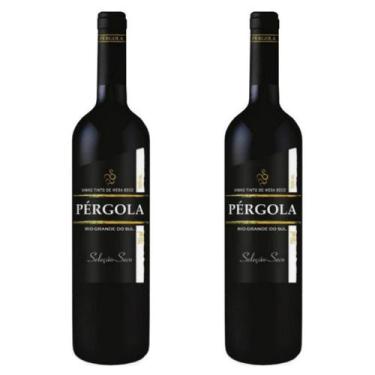 Imagem de Vinho Tinto Seco Selecao Pergola kit 2 Garrafas 750ml - Pérgola