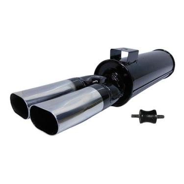 Imagem de Abafador Turbão Esportivo Ponteira Cromada Gol G2 G3 G4 G5 - DSTAL