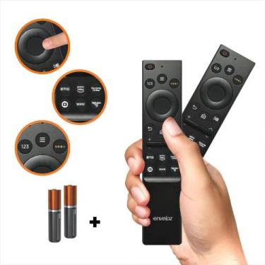 Imagem de Controle Remoto Enveloz para TV Samsung Smart 4K Acesso Netf - Congrat