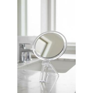 Imagem de Espelho Maquiagem Dupla Face C/ Suporte Aumento 3x - Congratulations S