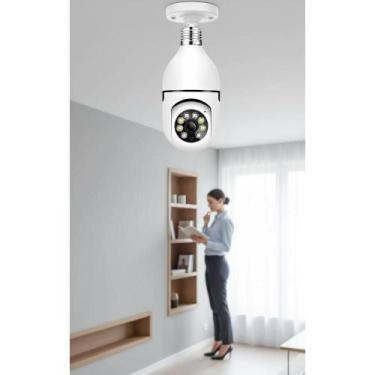 Imagem de 2x Câmera Lâmpada Wi-Fi 360 Full HD Visão Noturna - Congratulations St