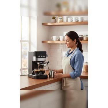 Imagem de Cafeteira Espresso 20 Bar: Café Cremoso e Intenso - Congratulations St