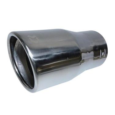 Imagem de Ponteira De Escapamento Esportivo Universal Aço Carro Oval - DSTAL