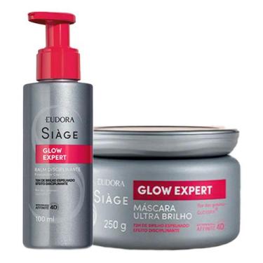 Imagem de Kit Eudora Siàge Glow Expert Máscara Finalizador