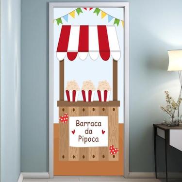 Imagem de Capa para Porta Tecido Sublimado Festa Junina com Elástico P-FJN0011 -