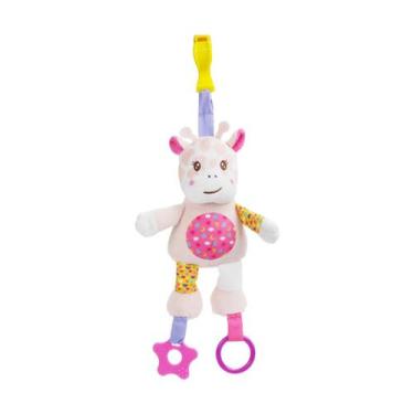 Imagem de Mobile Brinquedo De Pelúcia Atividades Interativa Pimpolho Cor:Girafa,