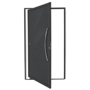 Imagem de Porta Pivotante Lambril Savana com Puxador Super 210cm x 100cm Brimak 