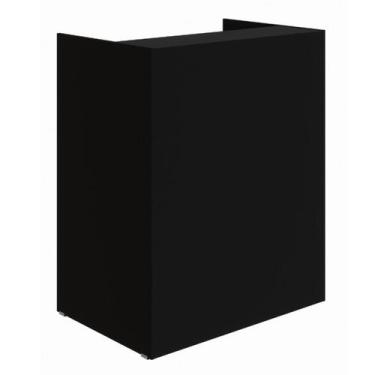 Imagem de Balcão Atendimento Recepção 90 cm Preto Web Office
