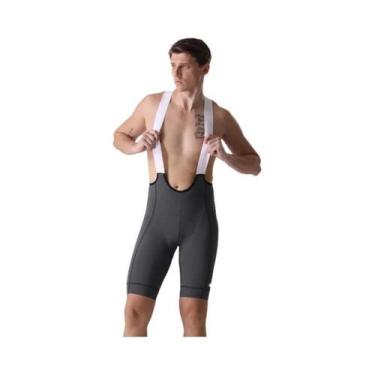 Imagem de Calças De Ciclismo Masculinas De Cintura Alta Com Almofada Absorvente 